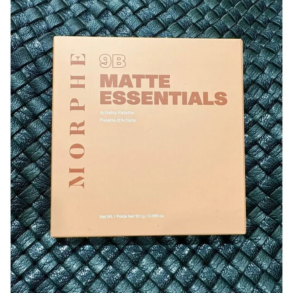 MORPHE - NWTIB - 9B Matte Essentials Artistry Palette, 9 Shades Warm-Toned Matte